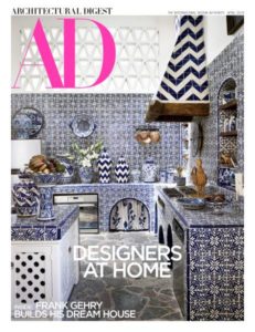 Architectural Digest magazine cover.